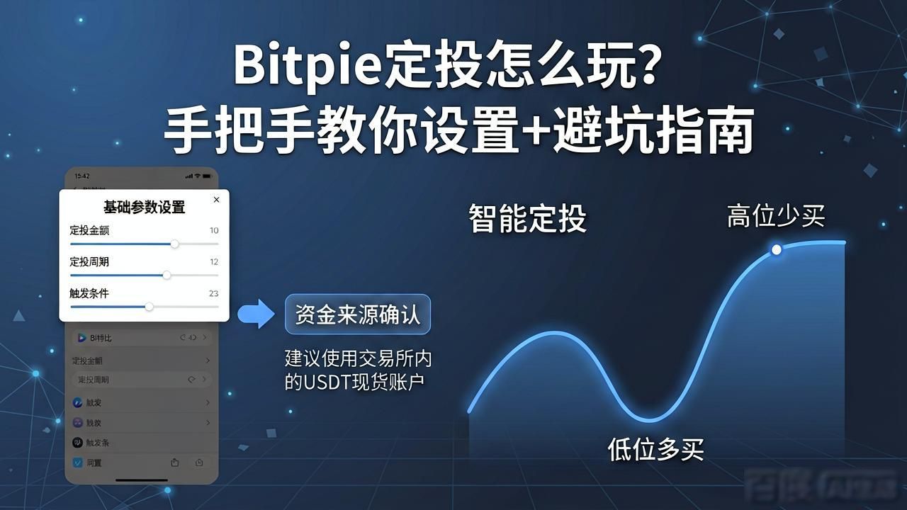 Bitpie定投怎么玩？手把手教你设置+避坑指南