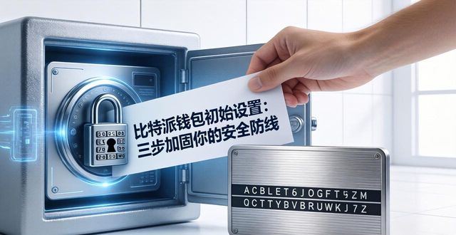 比特派钱包初始设置：三步加固你的安全防线