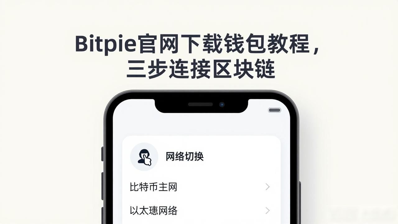 Bitpie官网下载钱包教程，三步连接区块链