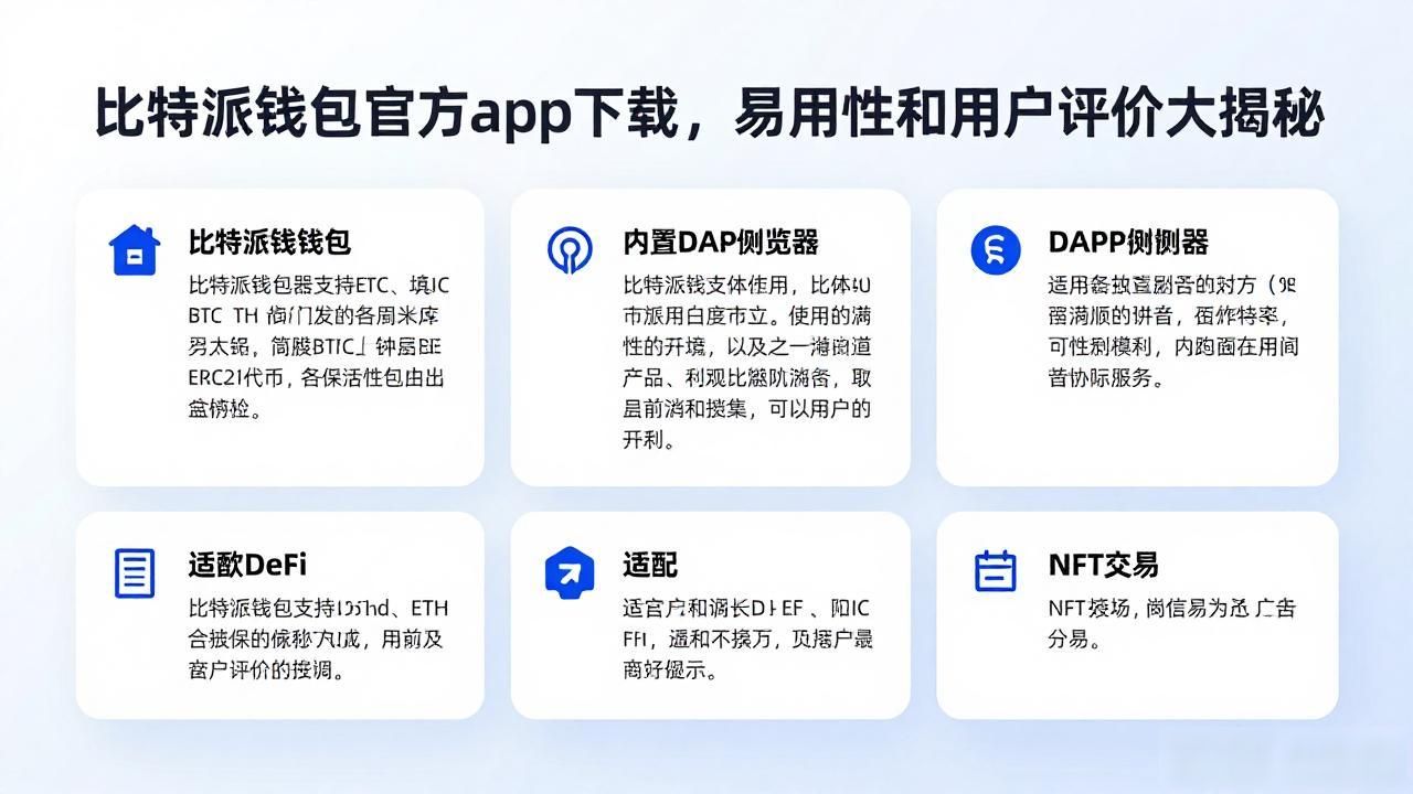 比特派钱包官方app下载，易用性和用户评价大揭秘