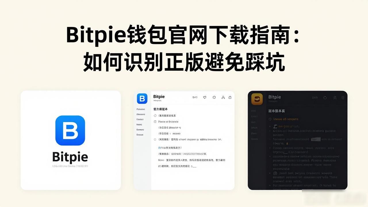 Bitpie钱包官网下载指南：如何识别正版避免踩坑