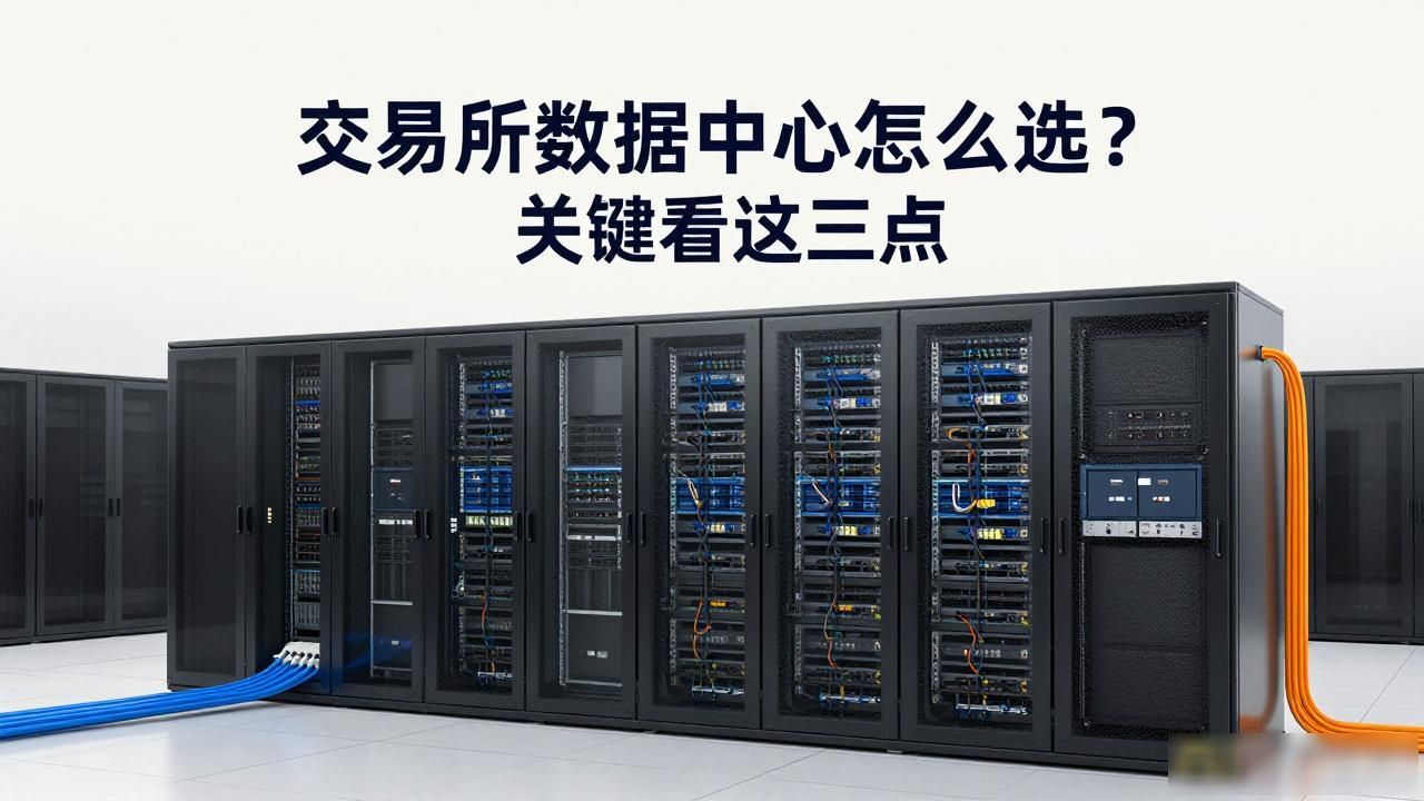 交易所数据中心怎么选？关键看这三点