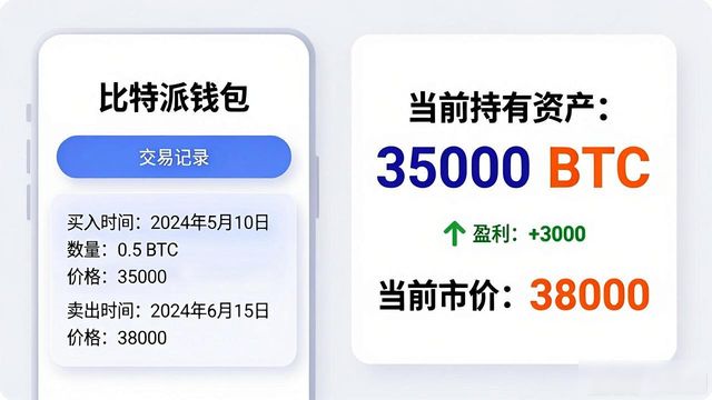 比特派钱包查收益，三步看明白赚了多少