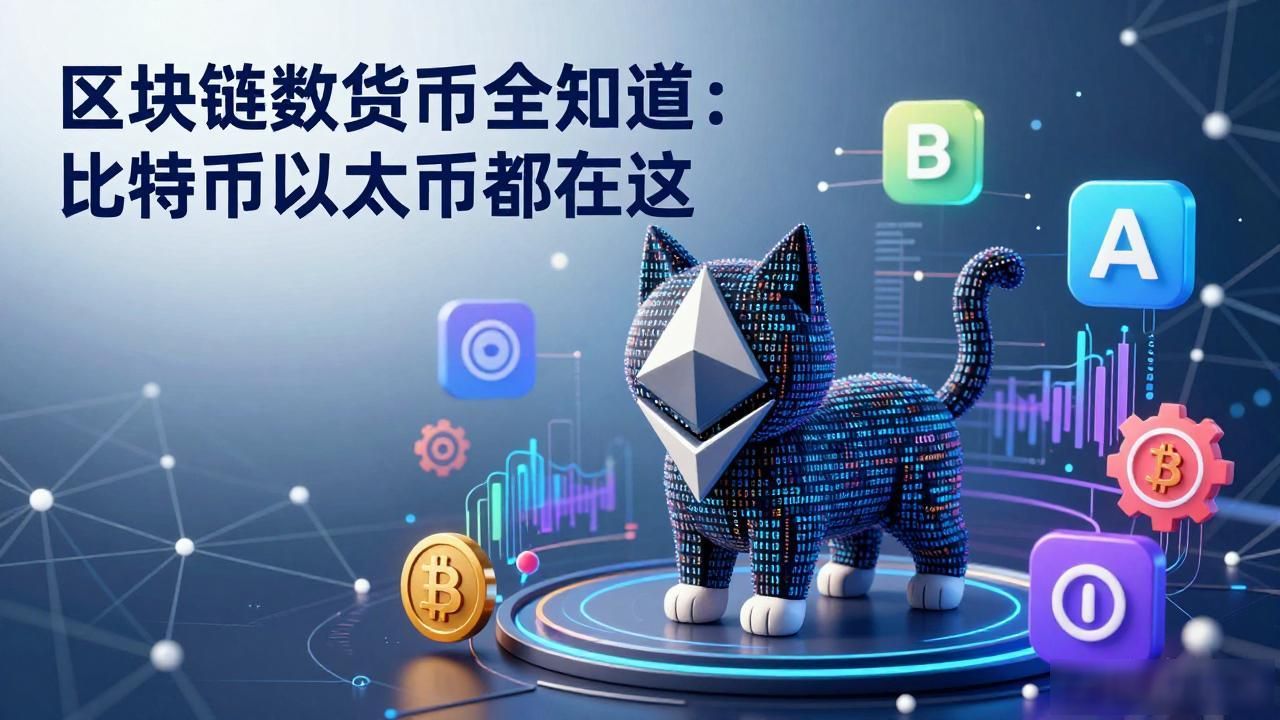 区块链数字货币全知道：比特币以太坊都在这