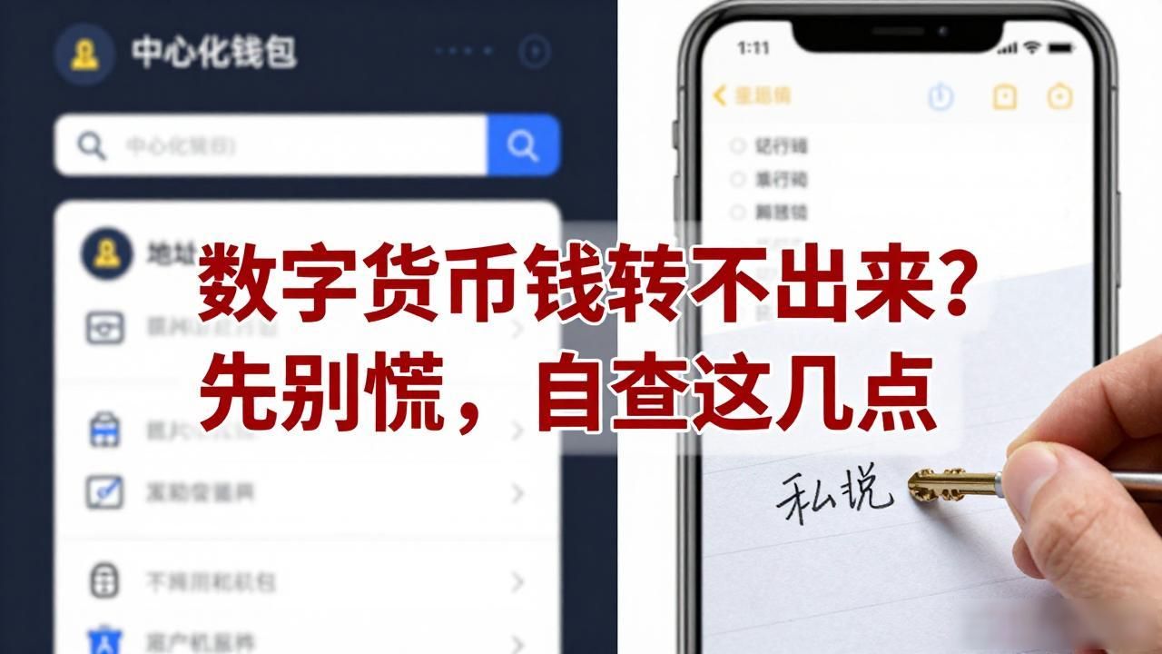 数字货币钱转不出来？先别慌，自查这几点