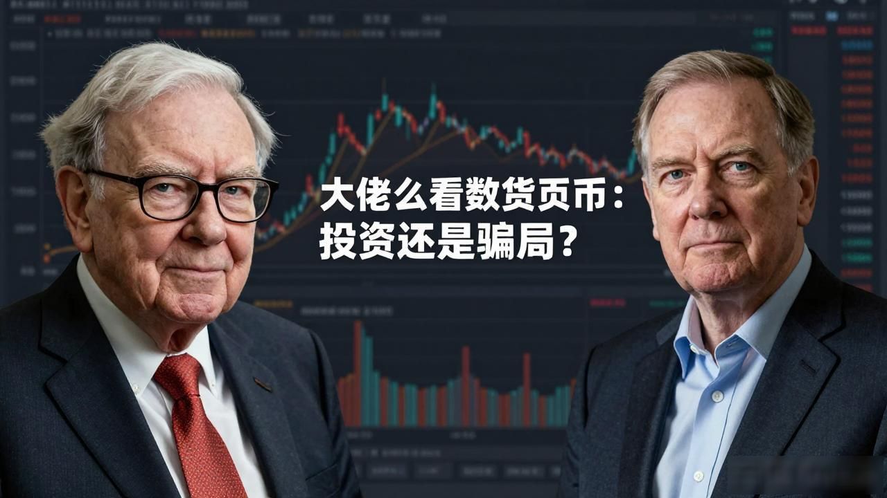 大佬怎么看数字货币：投资还是骗局？