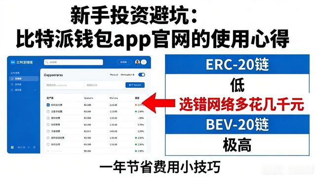 新手投资避坑：比特派钱包app官网的使用心得