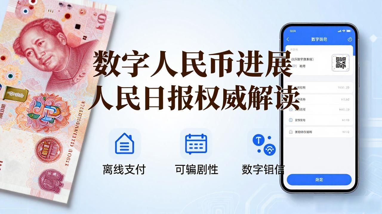 数字人民币进展怎么看人民日报权威解读