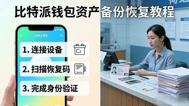 比特派钱包资产备份恢复教程：三步搞定