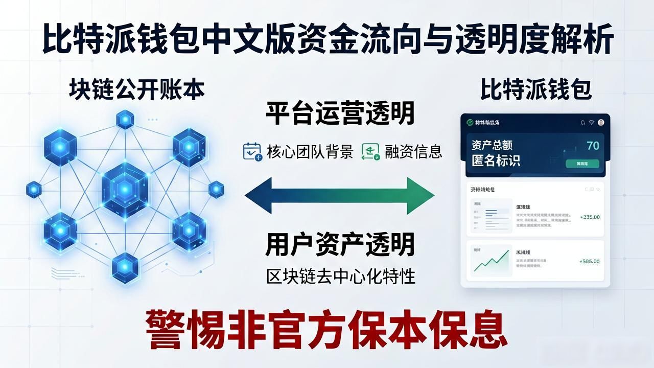 比特派钱包中文版资金流向与透明度深度解析