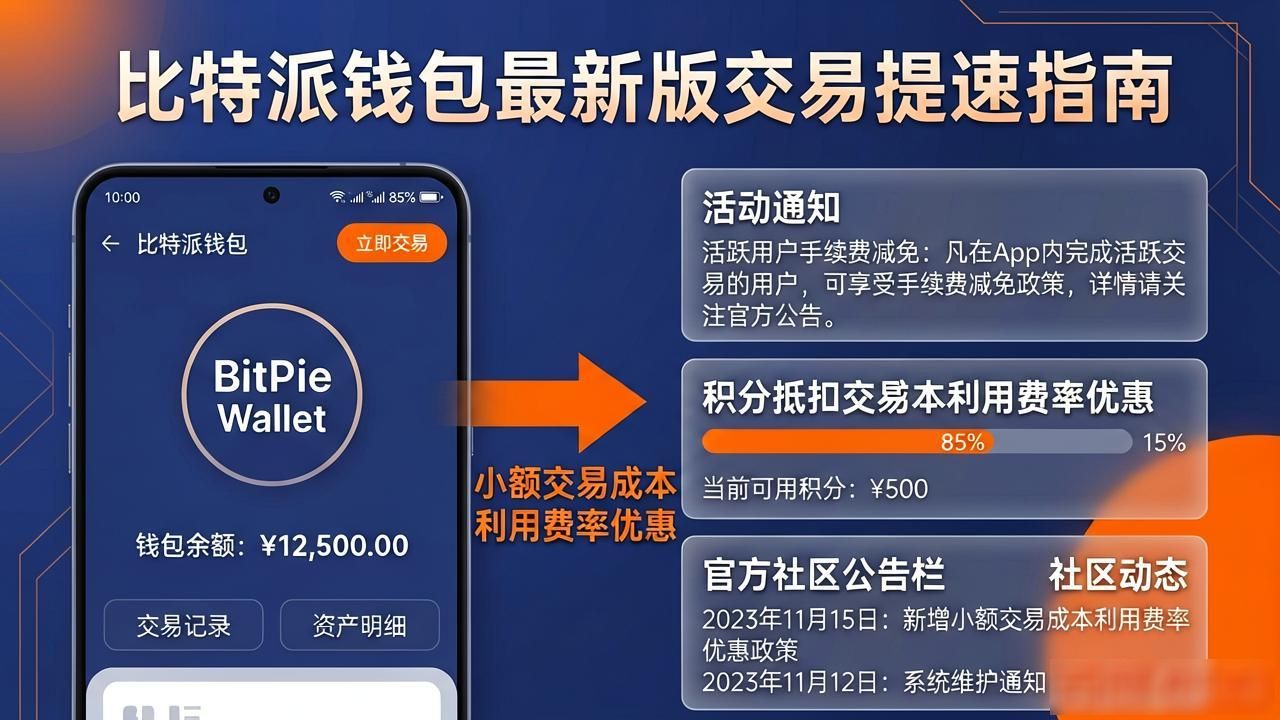 比特派钱包最新版交易提速指南