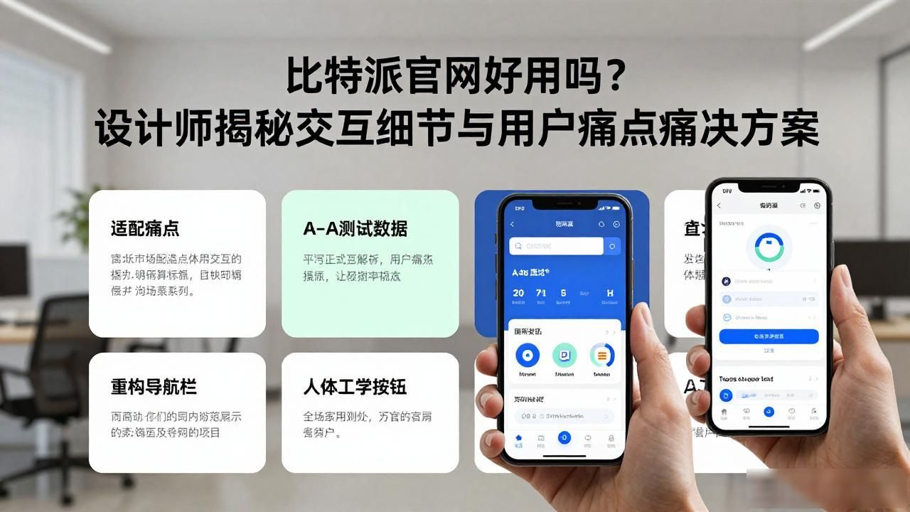 比特派官网好用吗？设计师揭秘交互细节与用户痛点解决方案