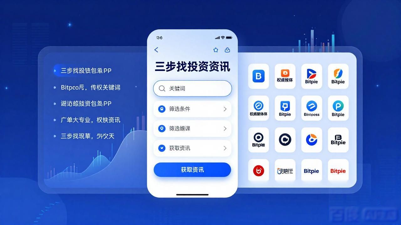 Bitpie钱包看行情，三步找到最新投资资讯
