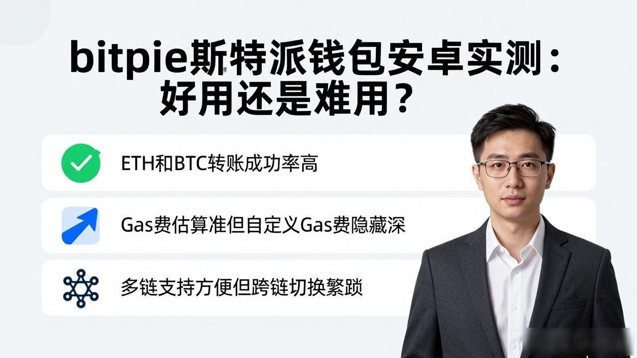 bitpie比特派钱包安卓实测：好用还是难用？