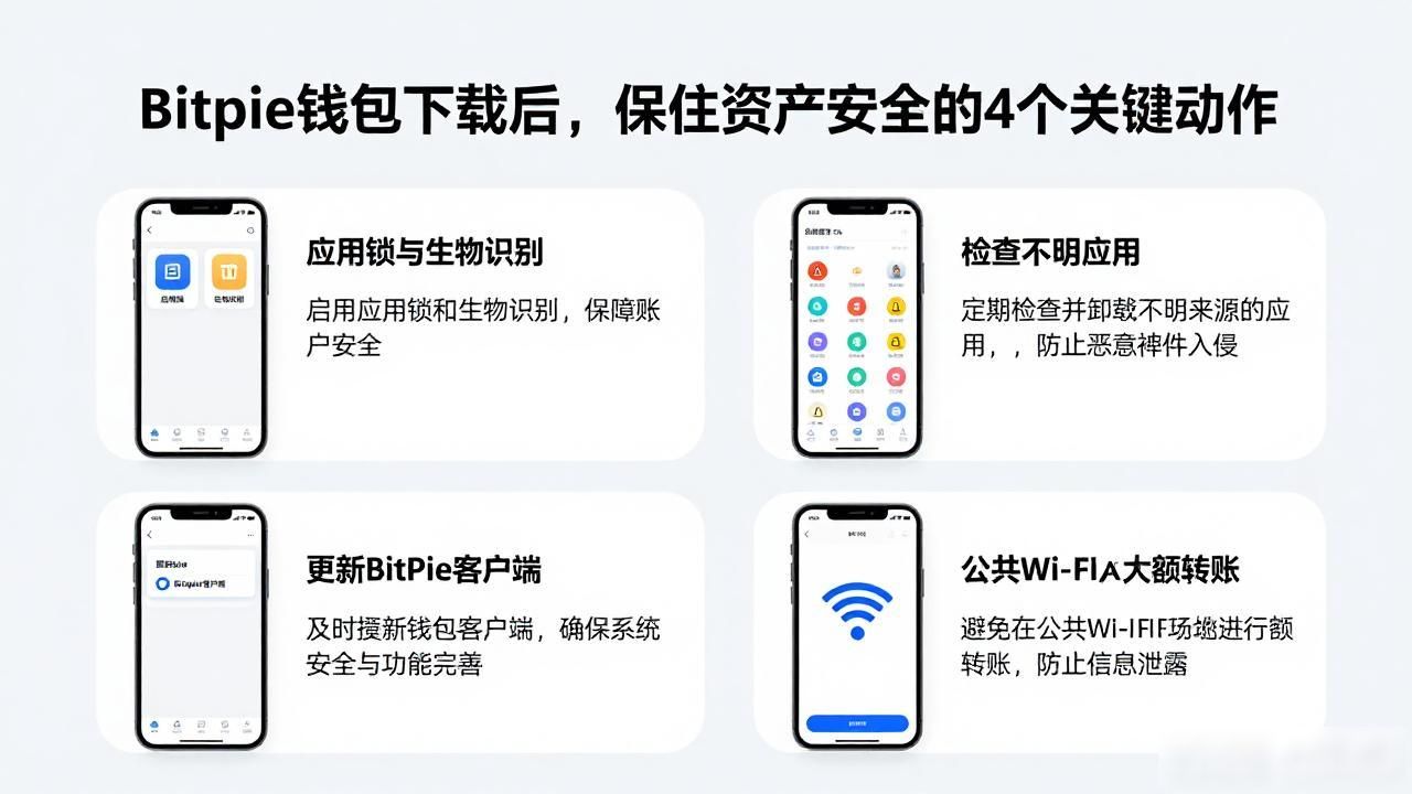 Bitpie钱包下载后，保住资产安全的4个关键动作