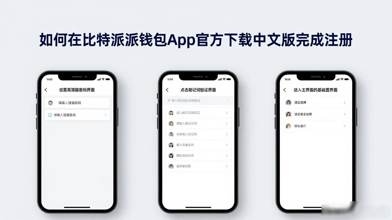 如何在比特派钱包app官方下载中文版完成注册