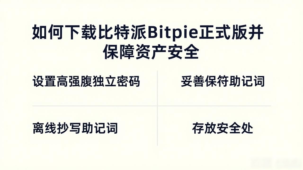 如何下载比特派Bitpie正式版并保障资产安全