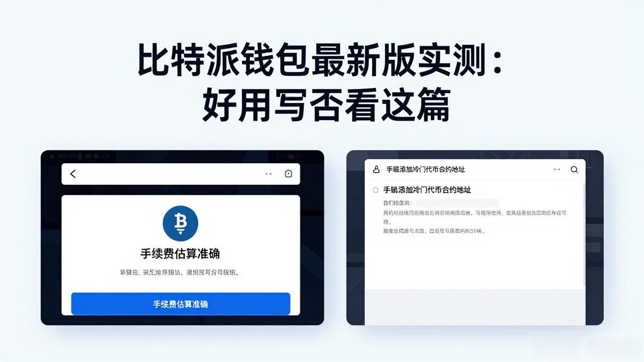比特派钱包最新版实测：好用与否看这篇