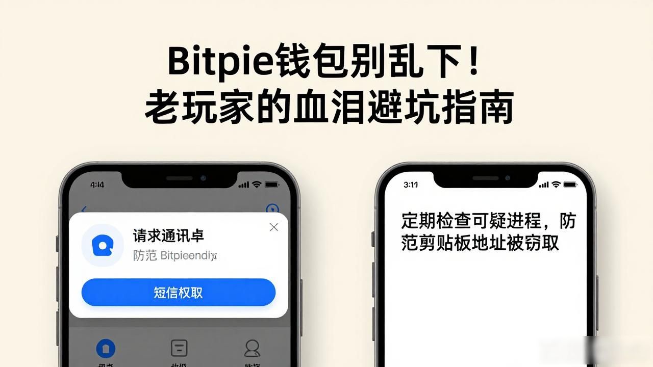 Bitpie钱包别乱下！老玩家的血泪避坑指南