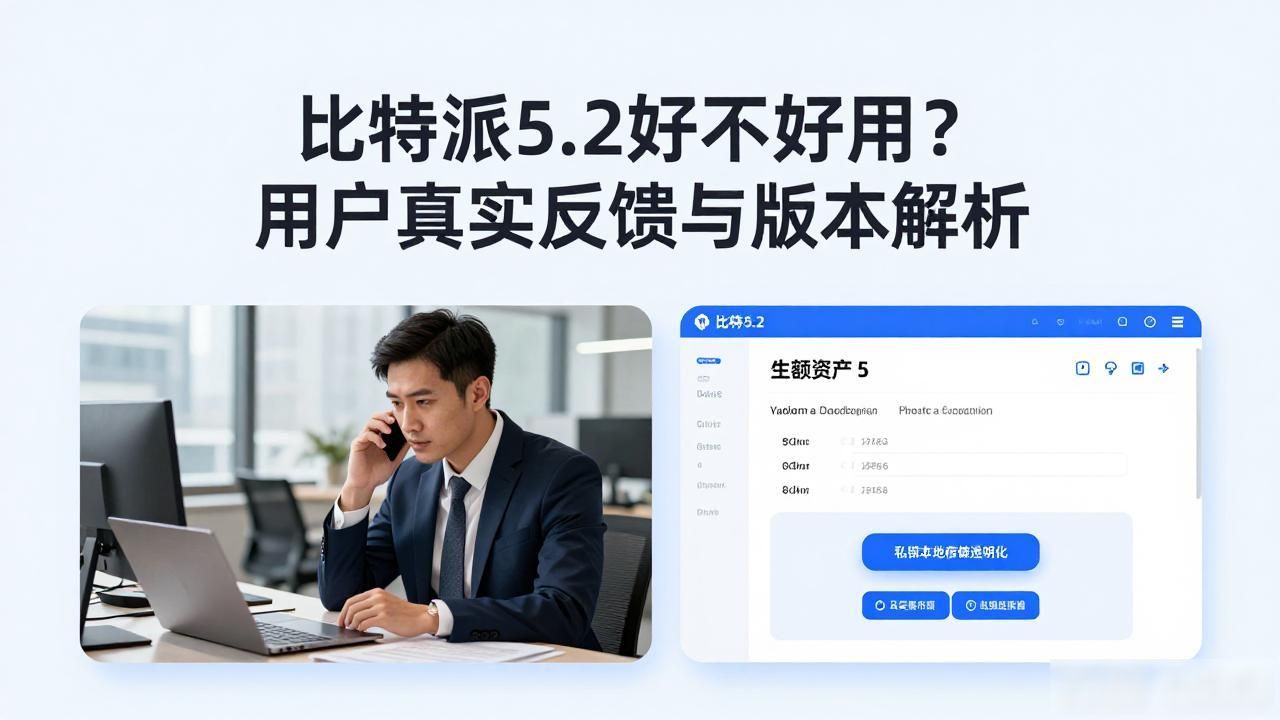比特派5.2好不好用？用户真实反馈与版本解析