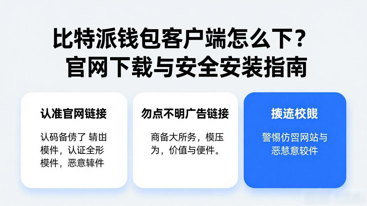 比特派钱包客户端怎么下？官网下载与安全安装指南