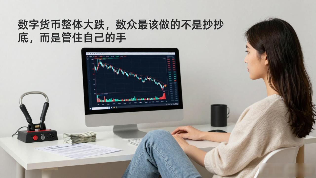 数字货币整体大跌，散户最该做的不是抄底，而是管住自己的手