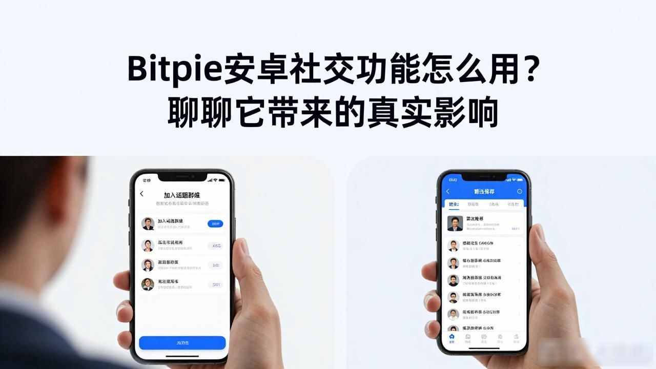 Bitpie安卓社交功能怎么用？聊聊它带来的真实影响