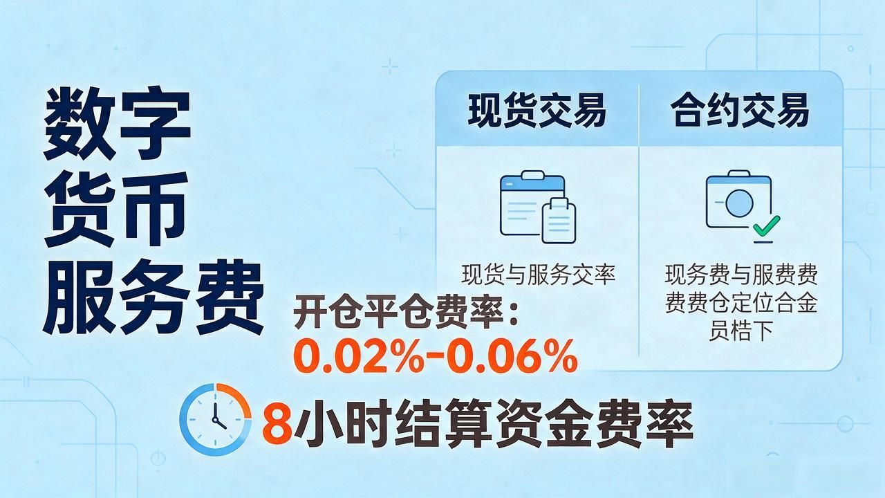 数字货币收多少服务费？买卖币手续费扣几个点，别再多花了