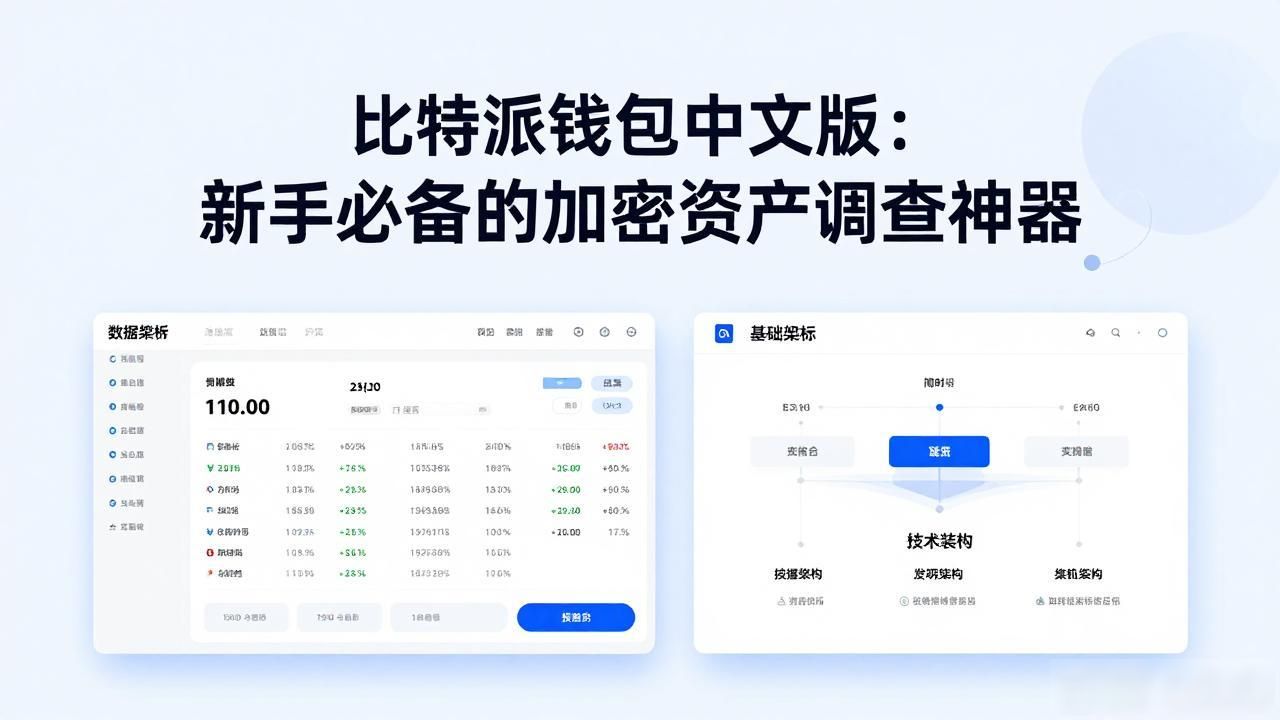 比特派钱包中文版：新手必备的加密资产调查神器