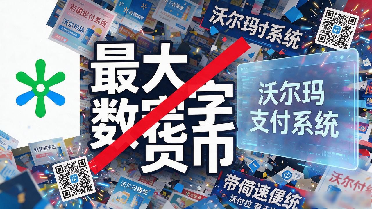 沃尔玛最大数字货币根本不存在，它真正押注的是这套支付系统