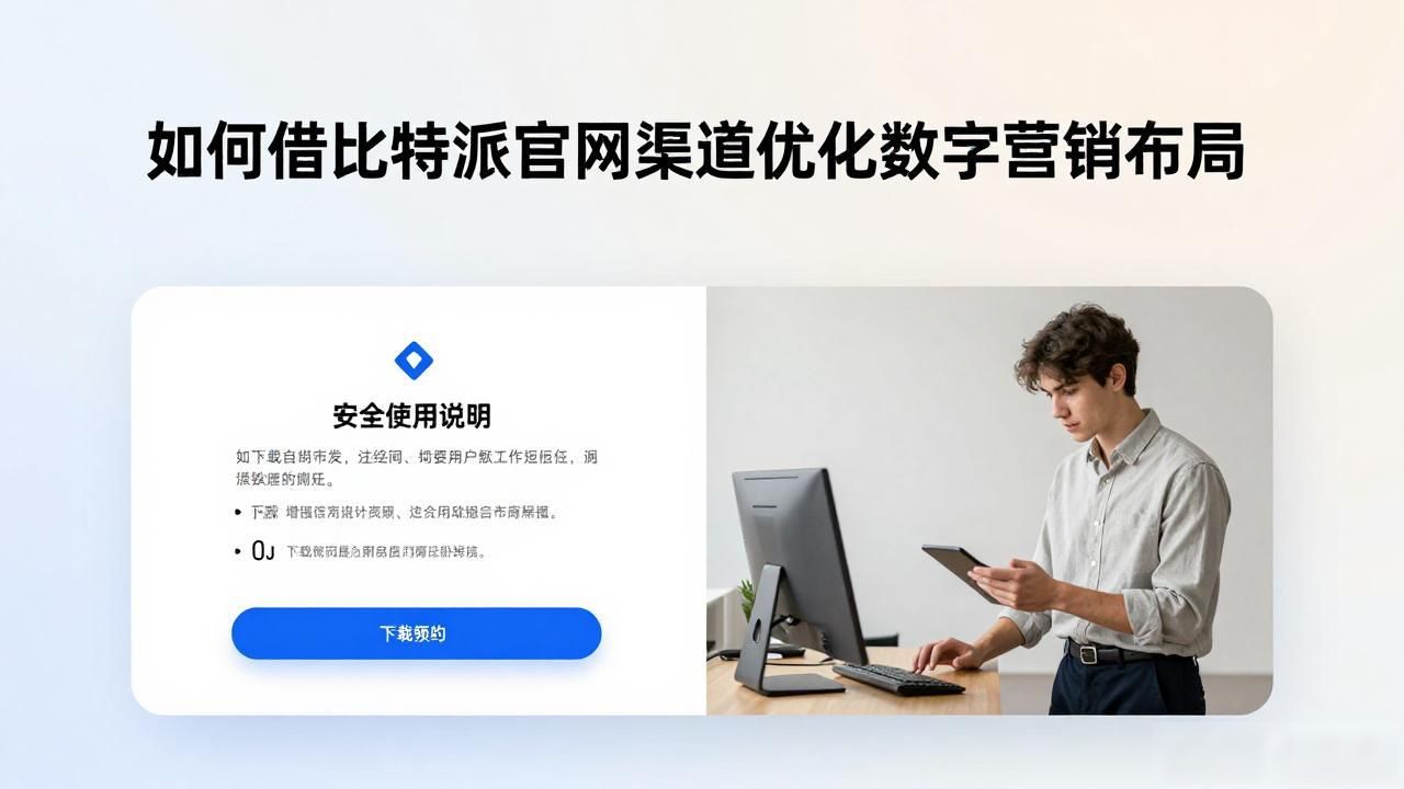如何借比特派官网渠道优化数字营销布局