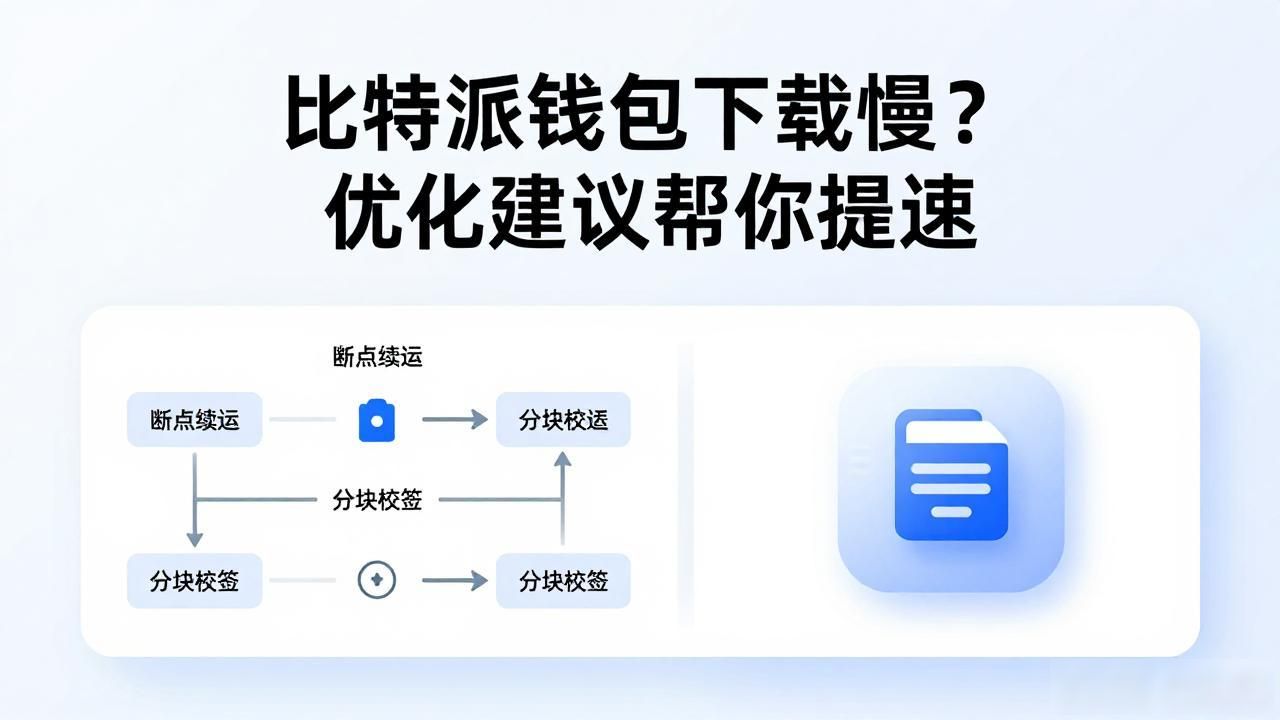 比特派钱包下载慢？优化建议帮你提速