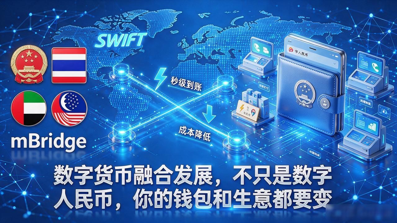 数字货币融合发展，不只是数字人民币，你的钱包和生意都要变