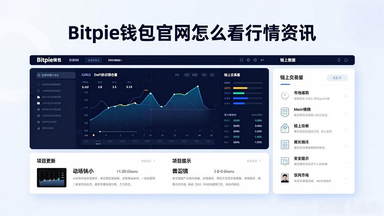 Bitpie钱包官网怎么看行情资讯