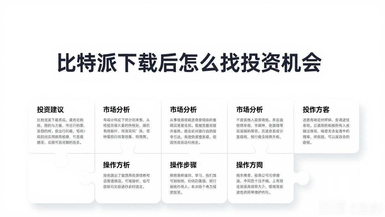 比特派下载后怎么找投资机会