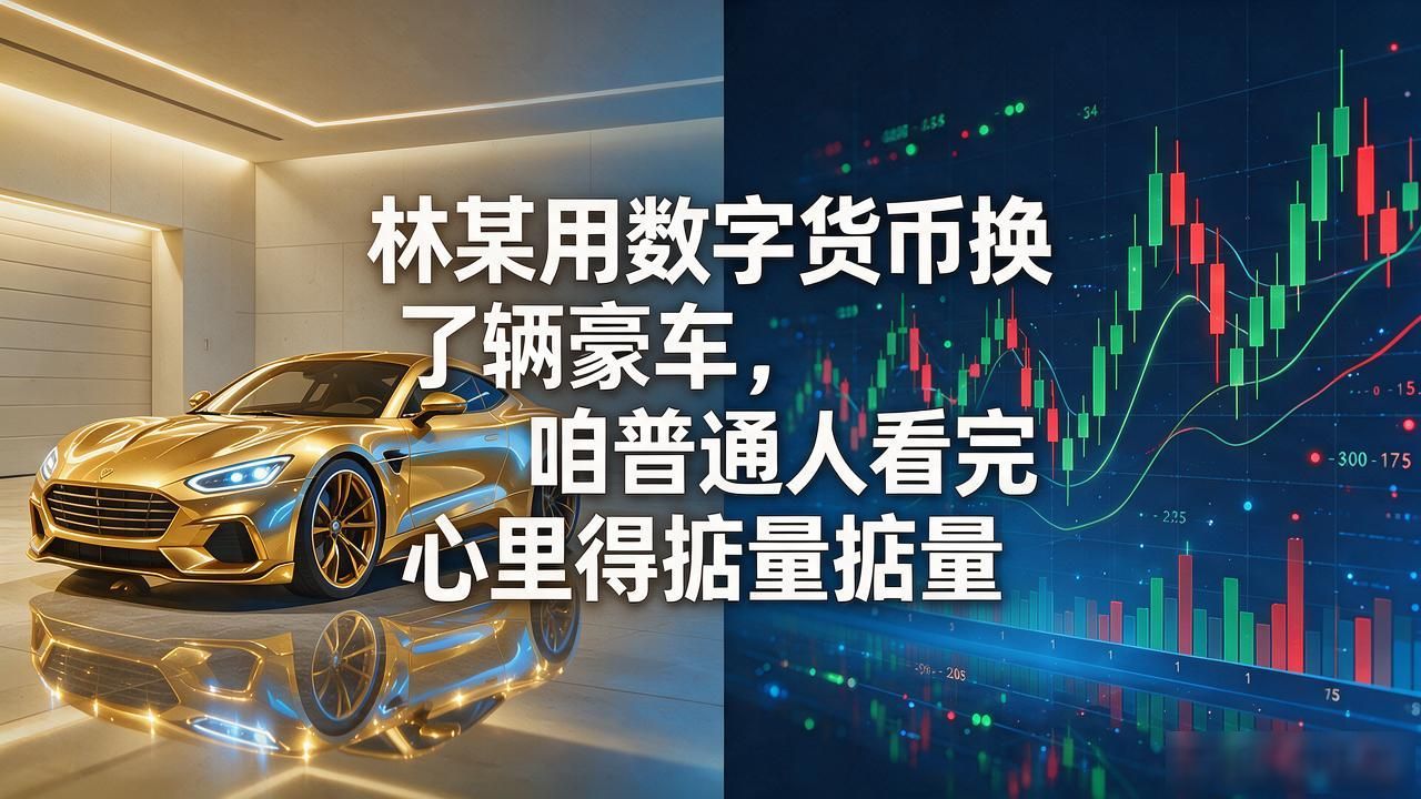 林某用数字货币换了辆豪车，咱普通人看完心里得掂量掂量