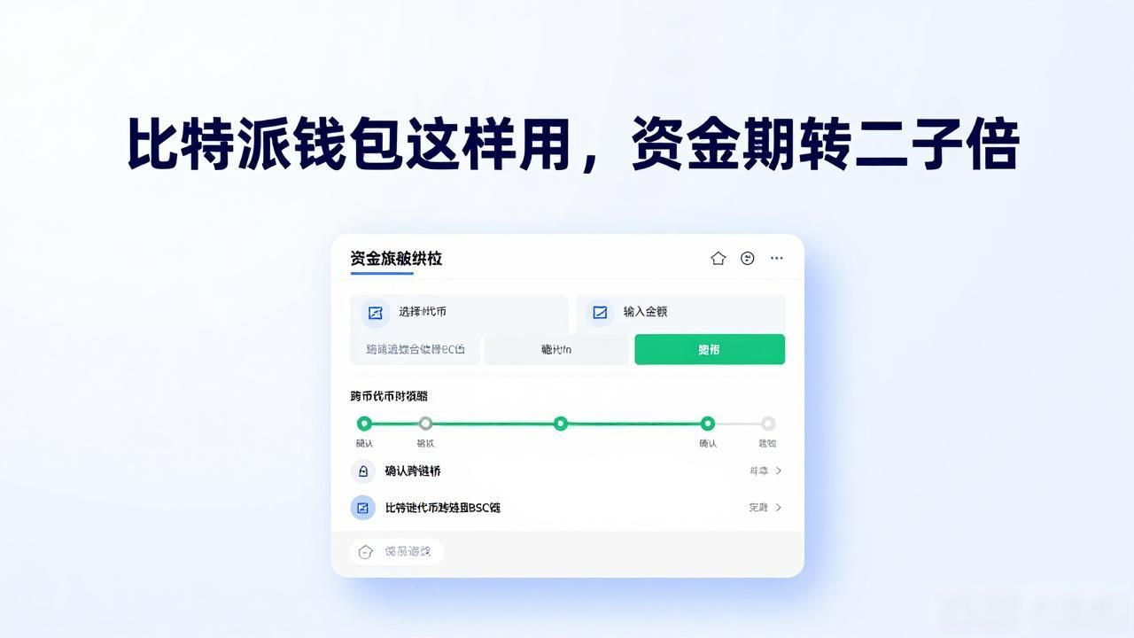 比特派钱包这样用，资金周转快三倍