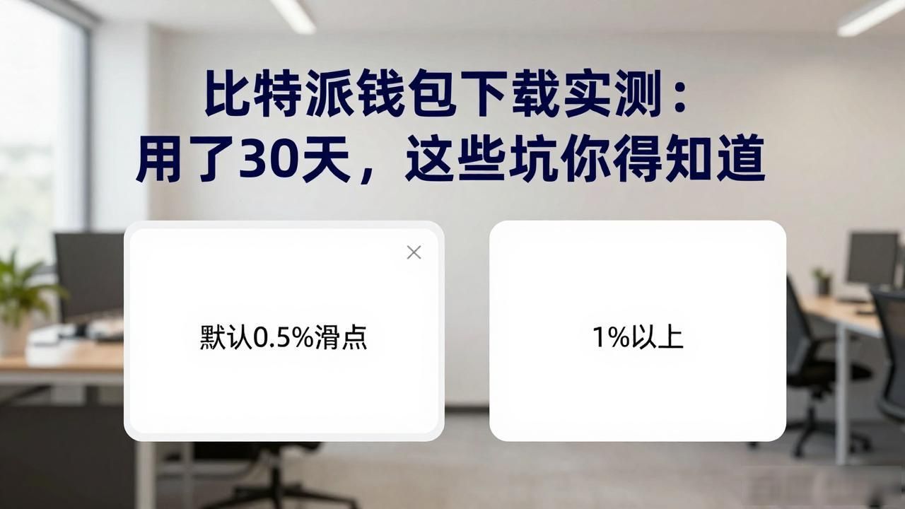 比特派钱包下载实测：用了30天，这些坑你得知道