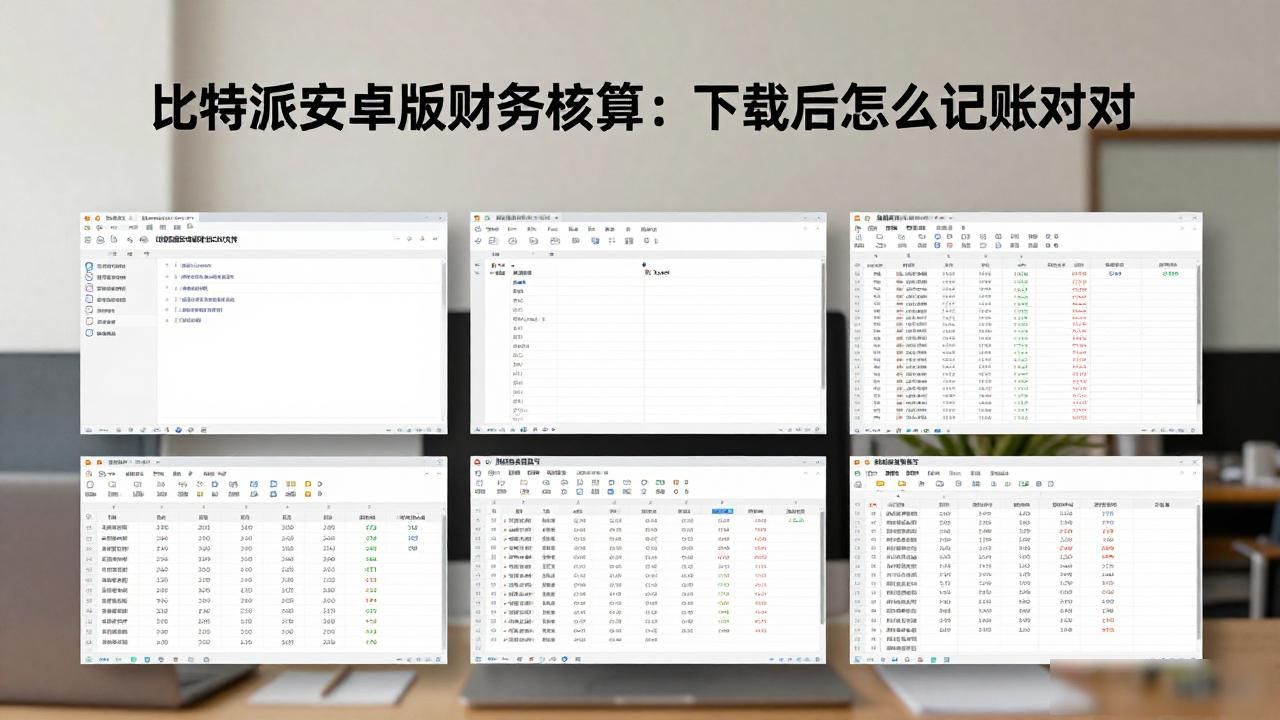 比特派安卓版财务核算：下载后怎么记账对账
