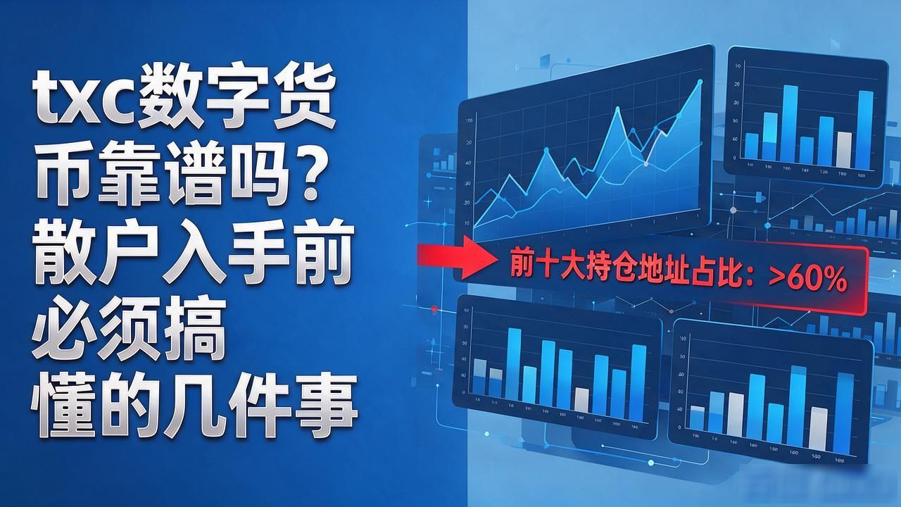 txc数字货币靠谱吗？散户入手前必须搞懂的几件事